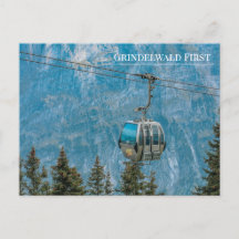 Grindelwald First Postcard | Switzerland Postcard