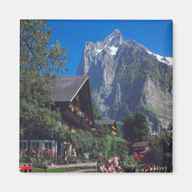 Grindelwald, Jungfrau region Magnet (Front)