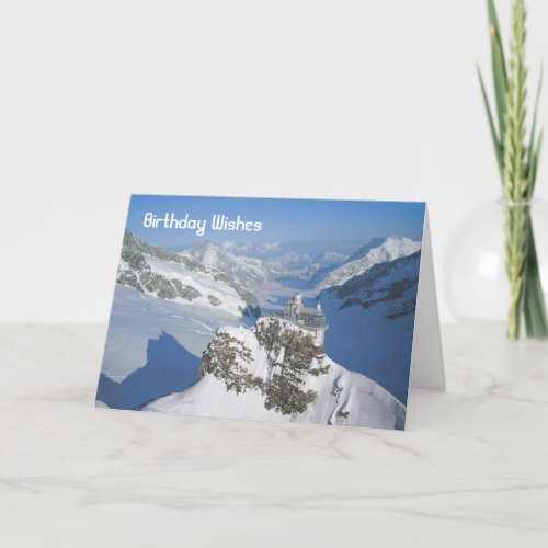 Grindelwald Jungfraujoch Card