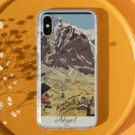 Grindelwald, Switzerland | Retro Travel Samsung Galaxy S22 Case<br><div class="desc">Grindelwald, Switzerland | Retro Travel phone case. Edit to add your own name on beautiful handwritten font. Take a step back in time with this stunning Swiss Alps Vintage Travel themed phone case. The intricate design features a breathtaking panoramic view of the snow-capped mountains and rolling hills, complete with a...</div>