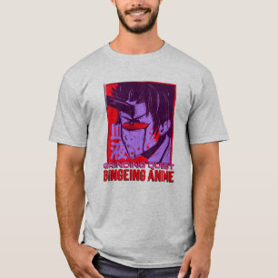 Grinding Quest, Bingeing Anime T-Shirt