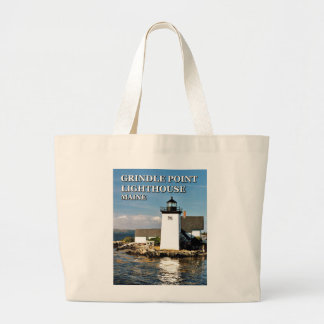 Grindle Point Lighthouse, Maine Jumbo Tote Bag