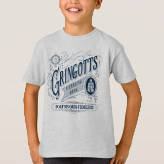 GRINGOTTS Wizarding Bank Vintage Graphic T-Shirt