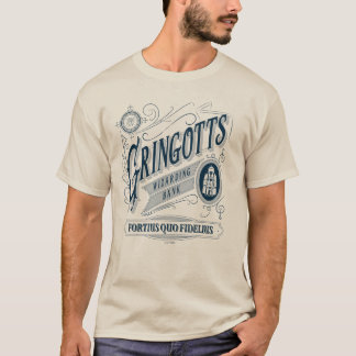 GRINGOTTS Wizarding Bank Vintage Graphic T-Shirt