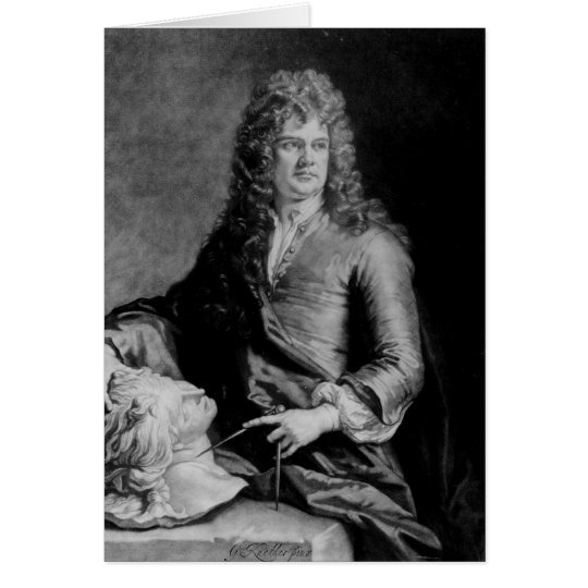 Grinling Gibbons , engraved by J. Smith Card