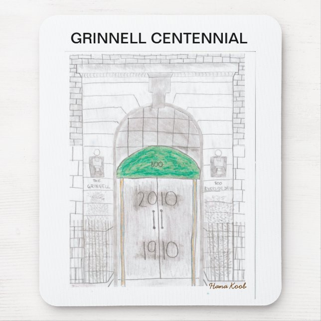 GRINNELL CENTENNIAL mousepad (Front)