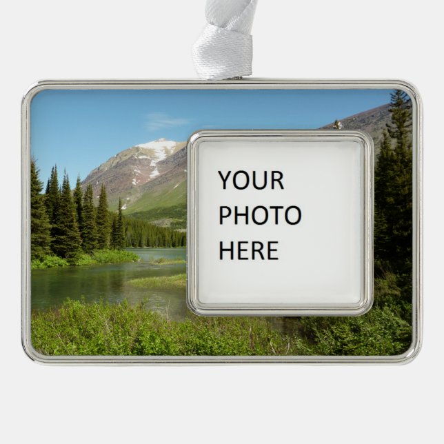 Grinnell Creek at Glacier National Park Christmas Ornament (Front)