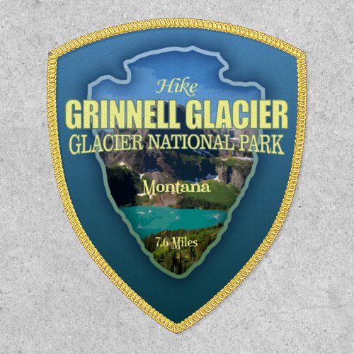 Grinnell Glacier arrowhead  Patch