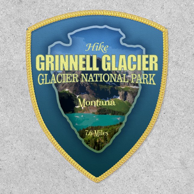 Grinnell Glacier (arrowhead)  Patch (Front)