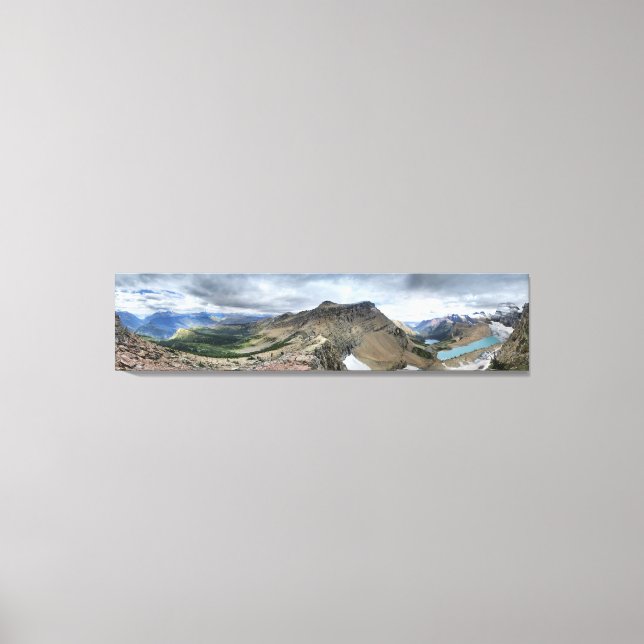 Grinnell Glacier Overlook - Glacier National Park Canvas Print (Front)