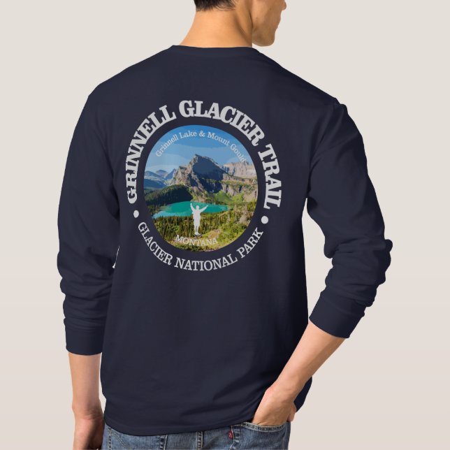 Grinnell Glacier Trail T-Shirt (Back)