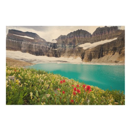 Grinnell Glacier Wood Wall Art