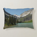 Grinnell Lake at Glacier National Park Accent Pillow