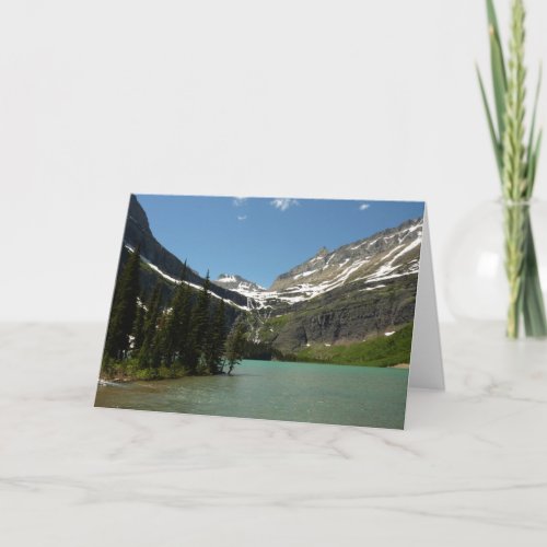 Grinnell Lake at Glacier National Park Card