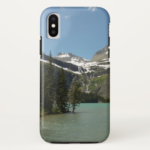 Grinnell Lake at Glacier National Park iPhone X Case