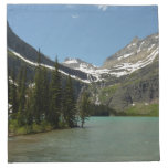 Grinnell Lake at Glacier National Park Cloth Napkin