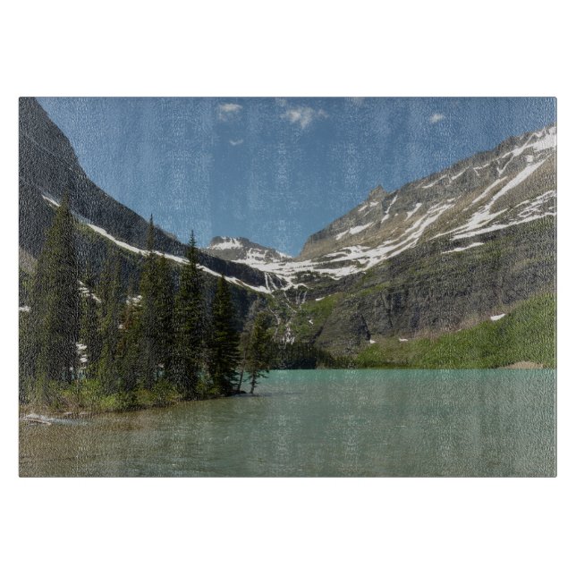 Grinnell Lake at Glacier National Park Cutting Board (Front)