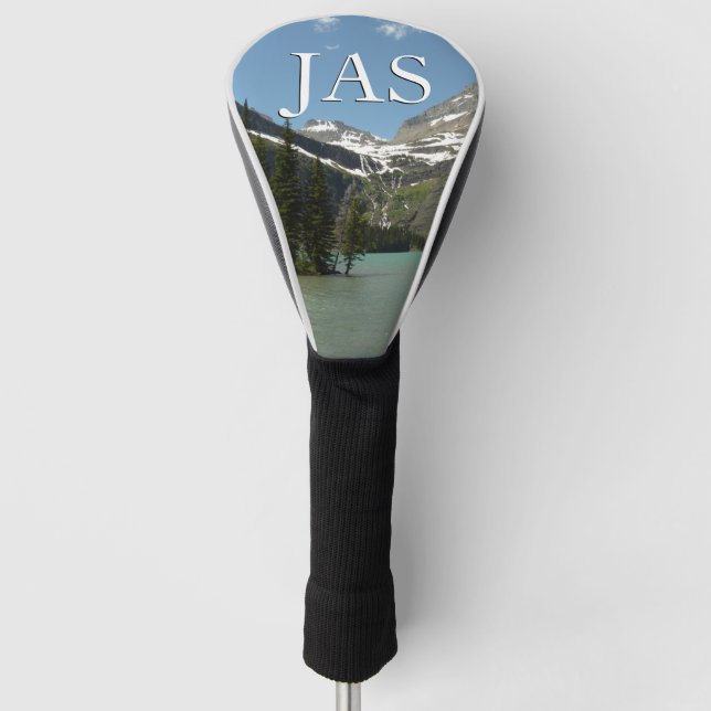 Grinnell Lake at Glacier National Park Golf Head Cover (Front)