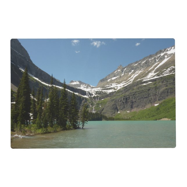 Grinnell Lake at Glacier National Park Placemat (Front)
