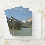 Grinnell Lake at Glacier National Park Pocket Folder