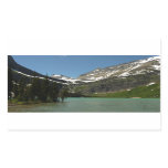 Grinnell Lake at Glacier National Park Rectangular Sticker