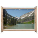 Grinnell Lake at Glacier National Park Serving Tray