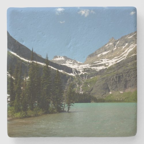Grinnell Lake at Glacier National Park Stone Coaster
