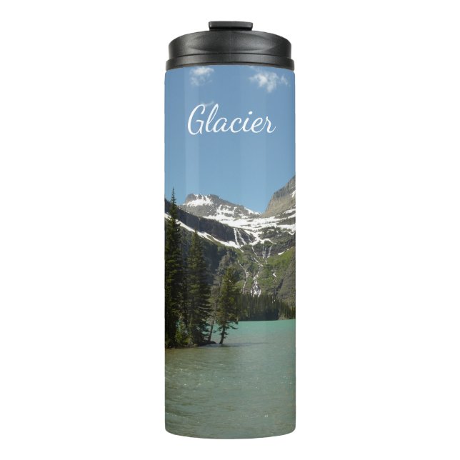 Grinnell Lake at Glacier National Park Thermal Tumbler (Front)