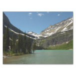 Grinnell Lake at Glacier National Park Tissue Paper