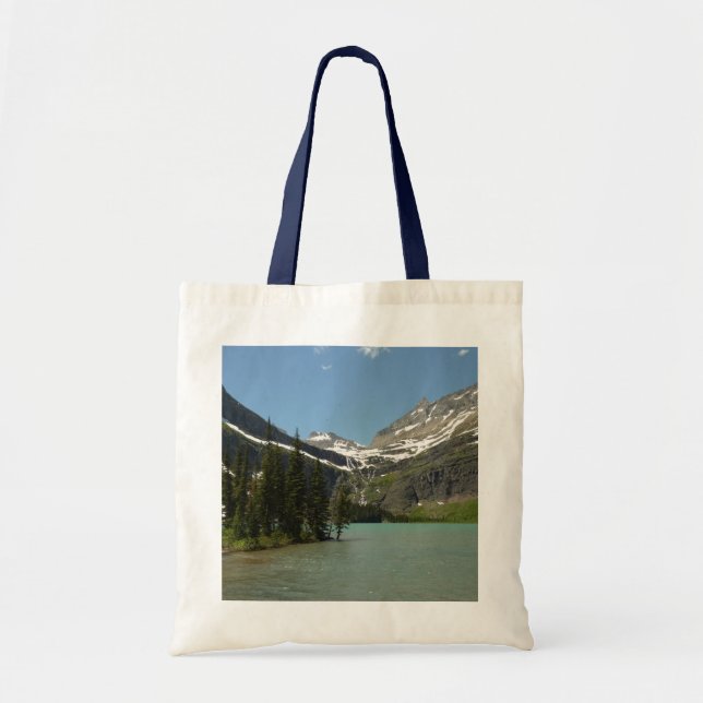Grinnell Lake at Glacier National Park Tote Bag (Front)