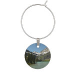 Grinnell Lake at Glacier National Park Wine Charm