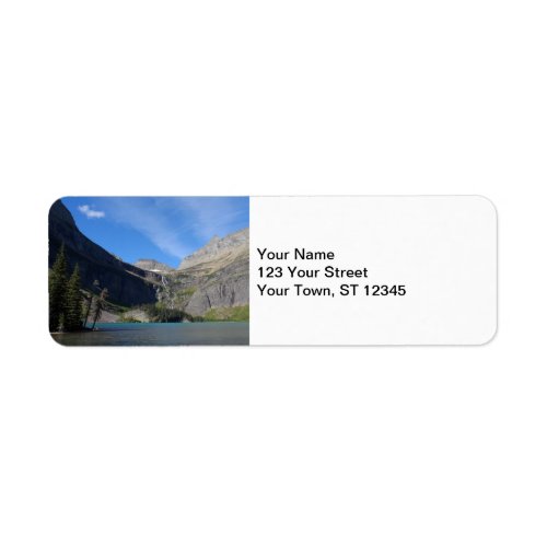 Grinnell Lake _ Glacier National Park Label