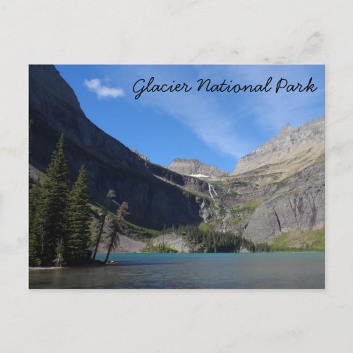 Grinnell Lake _ Glacier National Park Postcard