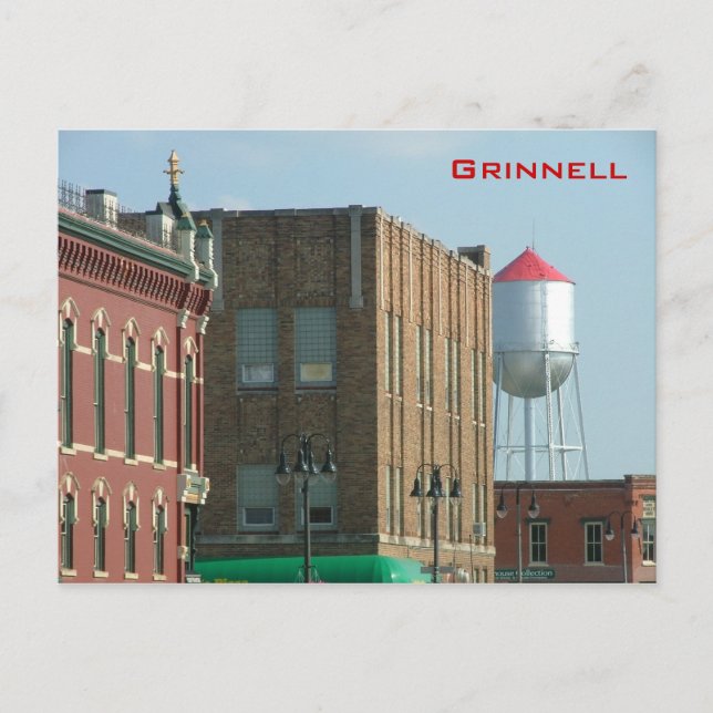 Grinnell Postcard (Front)