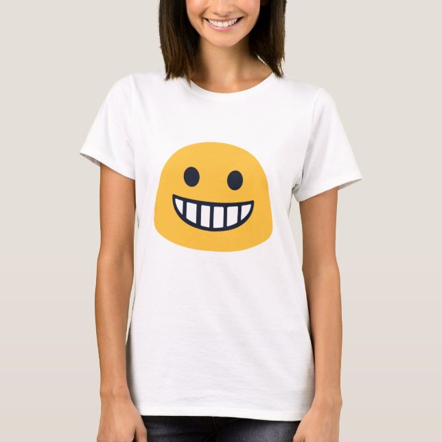 Grinning Emoji T-Shirt (Front)
