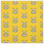 Grinning Face with Open Eyes Fabric