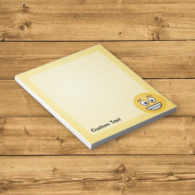 Grinning Face with Open Eyes Notepad (Creator Uploaded)