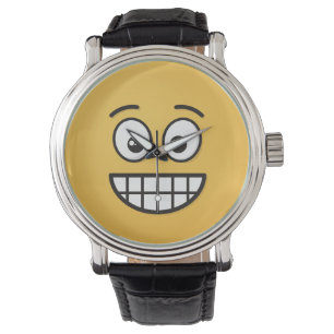 Grinning Face with Open Eyes Watch