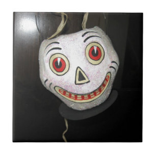 Grinning Ghoul Ceramic Tile