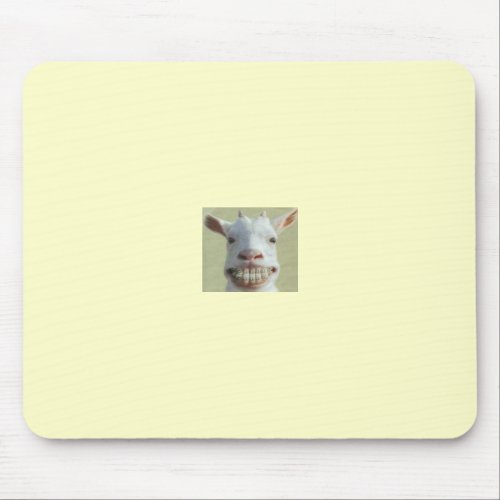 Grinning Goat Mousepad