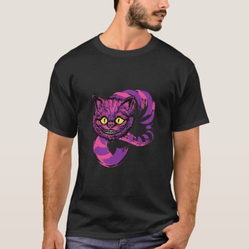 grinning like a cheshire cat purple ANIME MANGA T_Shirt