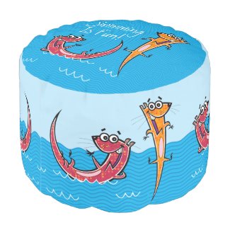 Grinning Otters Water Splash for Kids