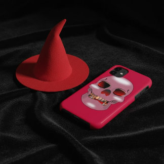 Grinning Skull I-Phone Case