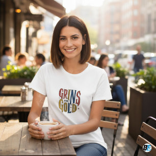 Grins for Gold Funny T-shirts