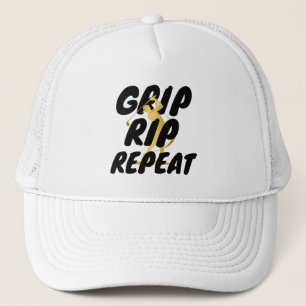 Grip Rip Repeat   Grip It And Rip It   Golf Trucker Hat