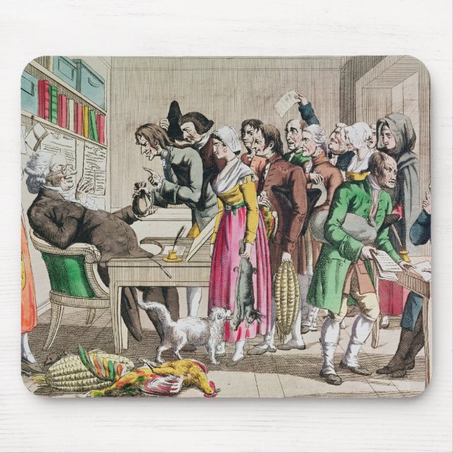 Gripardin, the Public Prosecutor of Normandy Mouse Pad (Front)
