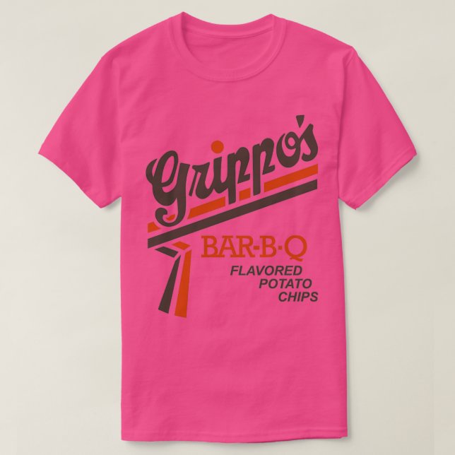 grippos barbq flavored potato chips T T-Shirt (Design Front)