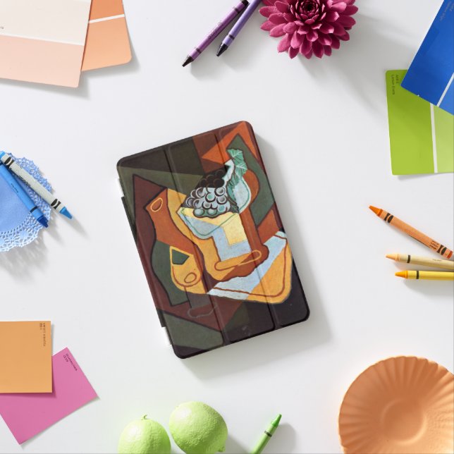 Gris - Bottle, Wine Glass and Fruit iPad Mini Cover (In Situ)