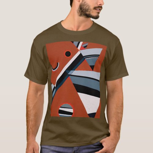 Gris by Kandinsky Abstract Painting Modern Art  T_Shirt