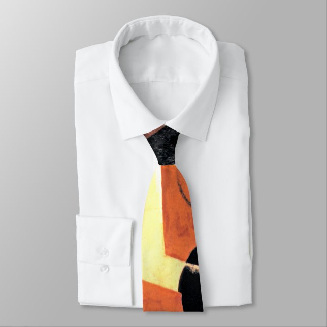 Gris - Glass and Water Bottle Neck Tie (Tied)